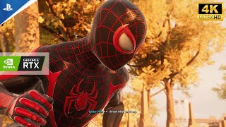 Miles' Emotional Grave Visit 😢 | Peter Hunts Dr. Connors Serum Fight vs Hunters! Spider-Man 2