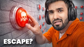 100 MYSTERY BUTTONS BUT ONLY ONE LETS YOU ESCAPE…