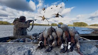 Surprise Greenwing & Wood Duck Limits | Stunning Drakes & Fast Action