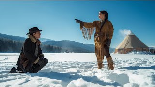 “I have only one bed, Apache woman — we must sleep together to keep from freezing.”