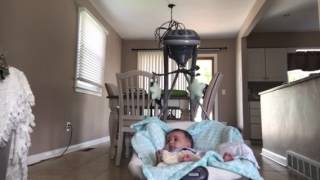 Joe Bobadilla singing to Julian
