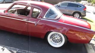 1956 Studebaker Power Hawk start-up, walk-around