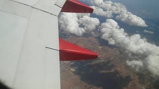 August 21st south west flight above the clouds of Nevada