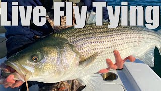 Live Fly Tying- Tying Various Flies For Future Videos