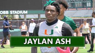 Destrehan (LA) 2027 WR Jaylan Ash at Miami Legends Camp