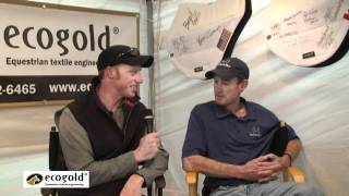 ECOGOLD rider Peter Atkins at 2011 Rolex Kentucky Three Day Event