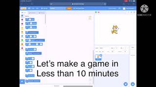 Making A scratch Game in 4 minutes (Cheese Man)