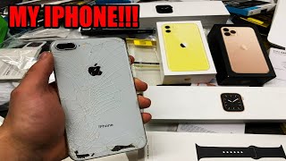 Found MY iPhone 8 Plus Dumpster Diving at the Apple Store!!!