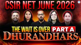 Part A Dhurandhars | CSIR NET General Aptitude June 2026 | Unacademy