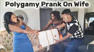 POLIGAMY PRANK ON WIFE GONE WRONG 😑