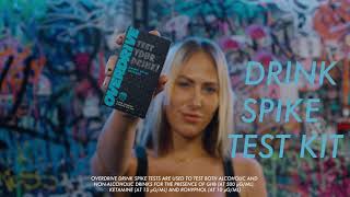HOW TO USE OUR DRINK SPIKE TEST KIT