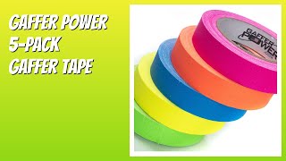 REVIEW (2026): Gaffer Power 5-Pack Gaffer Tape. Features