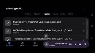 Playing the music