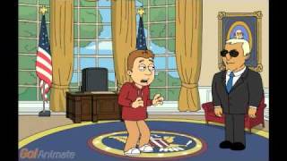president on pot 2... lost in the woods