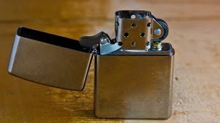 How To: Fill And Change Flints On a Zippo Lighter