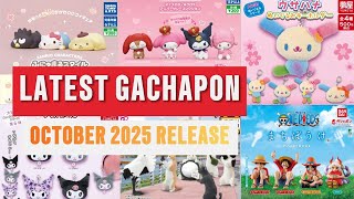 Gachapon Latest! Monthly release information summary! October 2025  Sanrio/ Mofusand/ One Piece