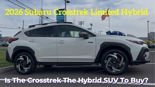 2026 Subaru Crosstrek Limited Hybrid: The 2026 Crosstrek Hybrid Nobody's Talking About