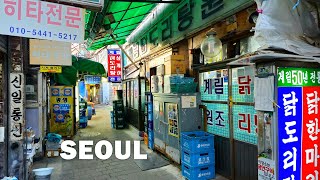 [4K] Time Travel in Seoul | Walking the Hidden Alleys of Jongno 3-ga | Seoul Walk