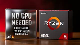 RYZEN 5 8600G: Low Budget 1080p Gaming & Workstation PC? (SURPRISING 1080p Performance!)