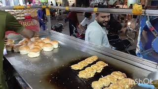 Shami Burger King - chicken Burger - Fast burger making - Street Food patties - Street Food India?