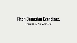 LISTEN TO THIS DAILY TO IMPROVE YOU PITCH DETECTION IN MUSIC