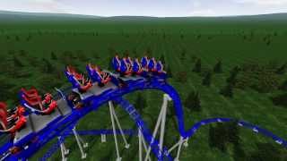 Vidéo off-ride de l'Alpina Blitz : nouveauté 2014 Nigloland - www.Parc-Attraction-Loisirs.fr