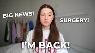 I'M BACK - Big News!