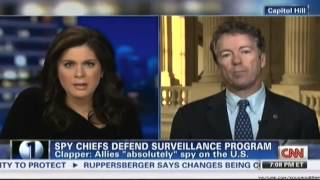 Rand Paul: NSA Spying Doesn't Make Me Feel Any Safer, But I Do Feel My Privacy Is Being Intruded On