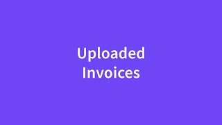 Uploaded Invoice