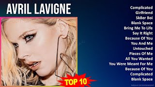 A v r i l L a v i g n e MIX Best Songs ~ 1990s Music So Far ~ Top Pop Punk, Adult Alternative Po