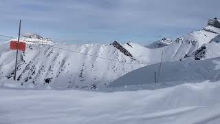 Lake Louise - Back Bowl - Traversing the Ridge… Feb. 23, 2024