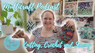 Finished Socks and New Garment cast on: Episode 295