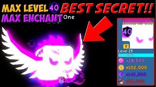 *NEW BEST SECRET PET!!* 💕IMMORTAL ONE💕 | Bubble Gum Simulator (Roblox)