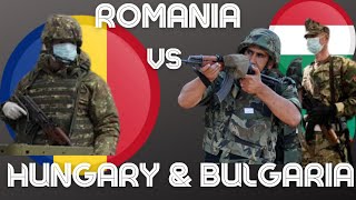 ROMANIA VS HUNGARY AND BULGARIA MILITARY POWER COMPARISON | MILITARY STATS