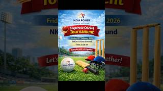 INDIA POWER CORPORATE CRICKET TOURNAMENT 2026