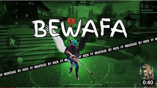 BEWAFA🥺 ( LOFI MIX ) FF MONTAGE BY Faizan Gaming 🔥