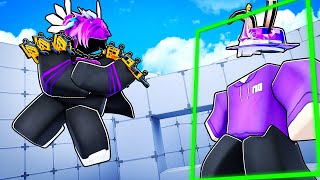 I PRETENDED to be a HACKER infront of an ADMIN.. (Roblox Rivals)