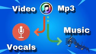 Separate Music And Vocals of Any Song Free