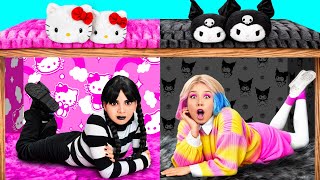 Wednesday Addams | Secret Rooms Under The Bed by GoFun Challenge