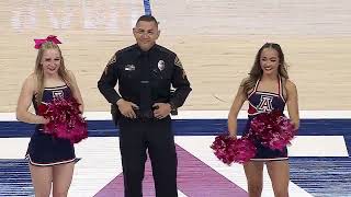 McKale Honoring TPD Officer Will Ornelas