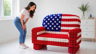 Which Flag Chair Is Your Favorite? (Part 2) 🪑🌍✨ AI ASMR | Oddly Satisfying Designs