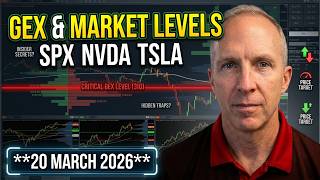Title: 📈 GEX & Market Internal Analysis: SPX, NVDA, & TSLA Levels for March 20th