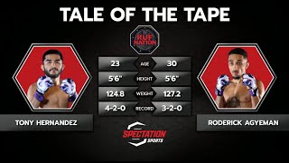 Roderick Agyeman vs. Tony Hernandez RUF 65 Title Fight