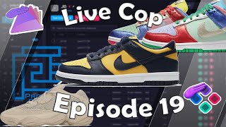 Sole AIO & Prism Live Cop - Episode 19 - Yeezy 500 Taupe, Dunk Low Michigan & Dunk Low Sunset Pulse