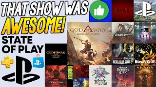 That State of Play Was Absolutely AWESOME!