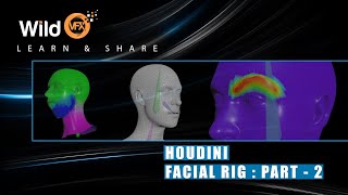 Houdini Facial Rig Part : 02  - Wild VFX