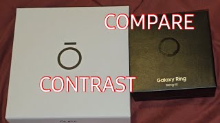 Compare / Contrast Ring Sizing Kits / Oura & Samsung