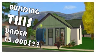 UNDER 15.000 $ FLOWER SHOP 💐 - The Sims 2 Speed Build