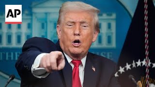 AP fact checks Trump's nearly 2-hour White House press briefing