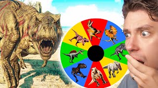 Dinosaur Royal Rumble in Jurassic World Evolution 2